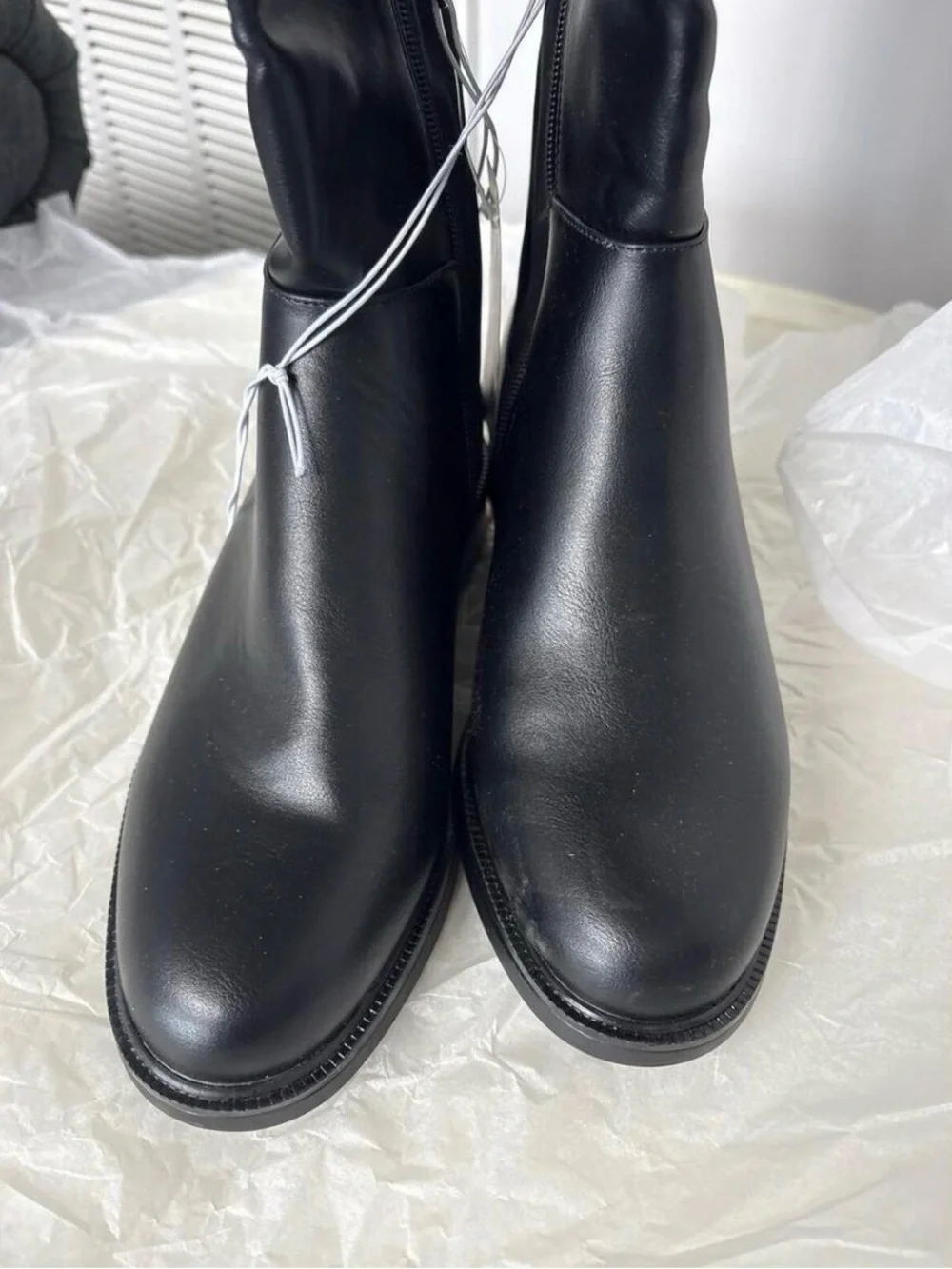 a new day Black Over-the-Knee Flat Riding Boots